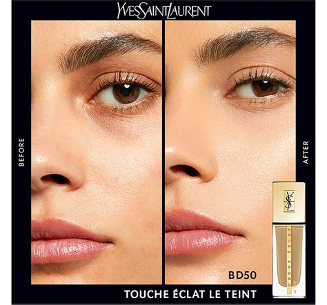 ysl bd50 foundation|touche éclat foundation ysl.